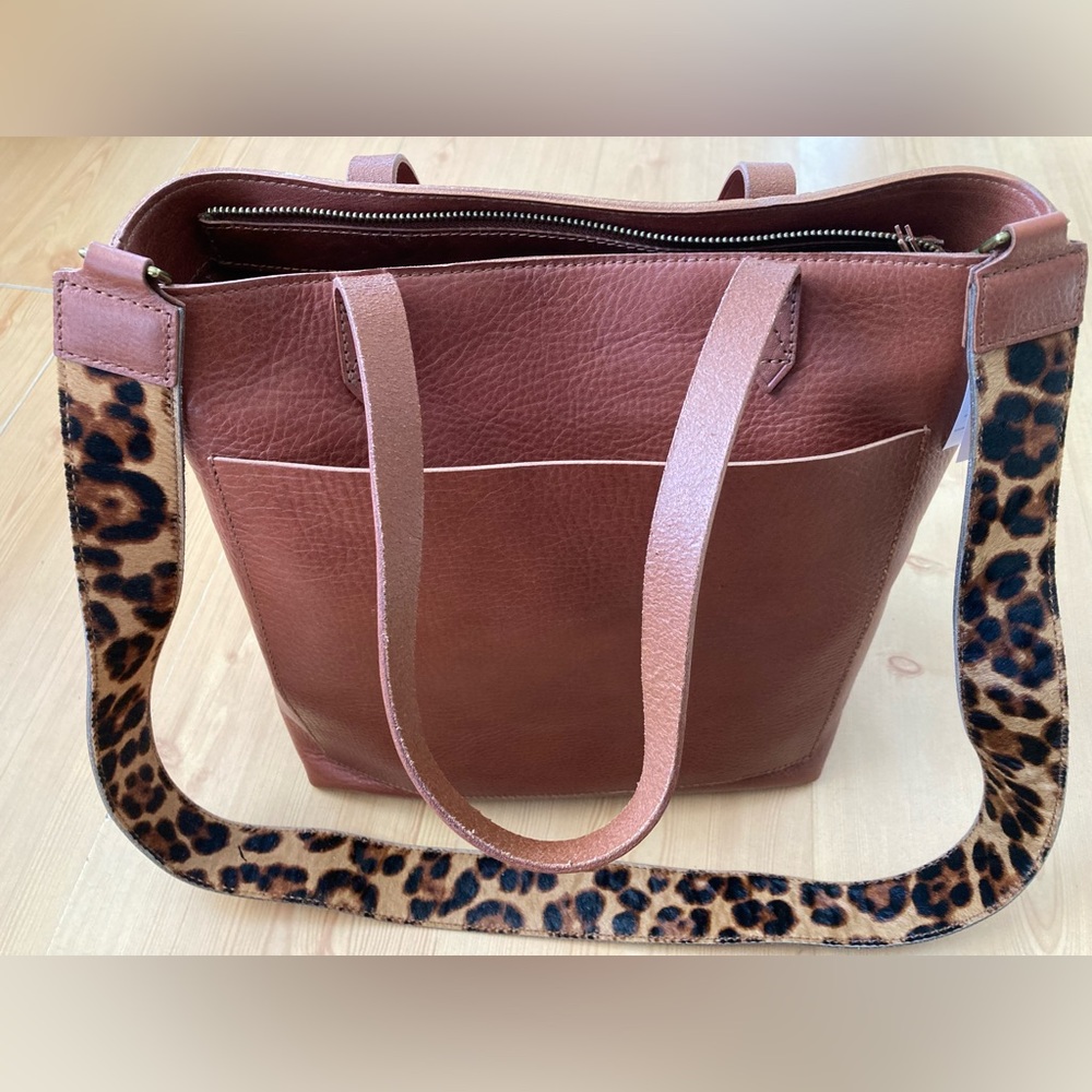 Bundle - NWT Madewell Medium Transport Tote + 3 Shoulder Straps